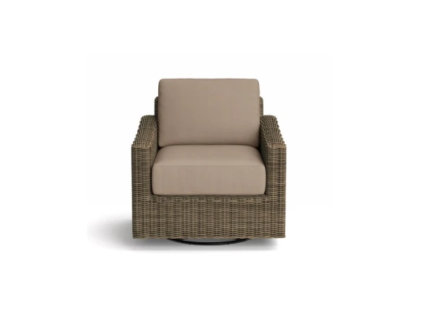 Huntington Outdoor Swivel Chair Outdoor Sofas Bassett Furniture