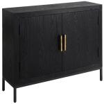 Front Range 2 Door Cabinet, Black - Image 6