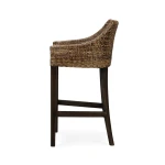 Savanah Rattan Barstool W/ Seat Cushion - Image 5