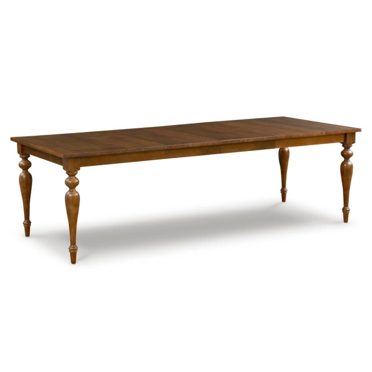 ca489dce713656220492bcb27986cff5 Amelia Maple Rectangle Dining Table with Leaf - Image 1