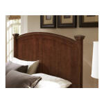 Bonanza Queen & King Poster Bed - Cherry Finish - Image 3