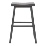 Creations 30 Inch Sawhorse Stool- Gray - Image 3