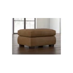 Jamestown Leather Ottoman - Image 6