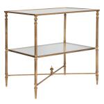 Henzler Lamp Table, Gold - Image 5