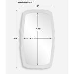 Marbella Mirror, White - Image 7