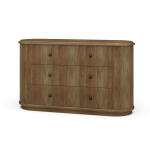 Kraton 3 Drawer Oval Dresser