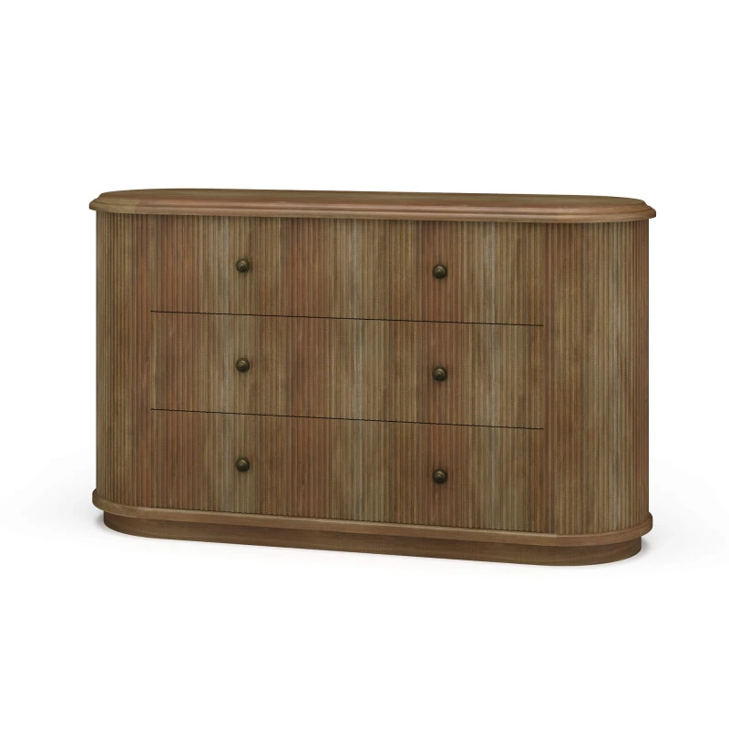 cadb9436b127ae8c62a74abd76cc71cf Kraton 3 Drawer Oval Dresser - Image 1