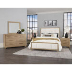 Crafted Cherry By Ben & Erin Napier King Upholstered Bed-white Fab - Image 6