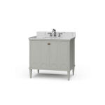 Eclipse Single Vanity W/ Sink & Marble Top