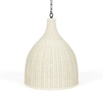 Hampton Rattan Pendant Medium Lighting Bramble 13