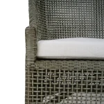 Cristo Rattan Dining Chair W/ Seat Cushion Chairs & Benches Bramble 21