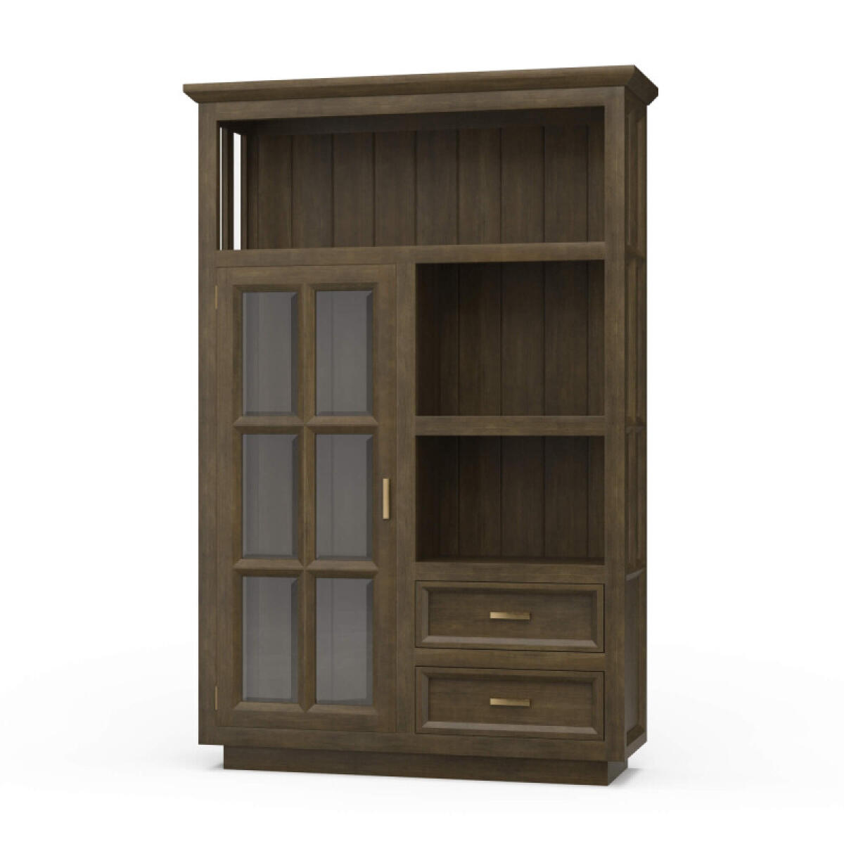 cb336f7e393164565df5a5ce40dbc6dd Dakota 1 Door Display Cabinet - Image 1