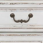 Magnolia Manor Credenza & Hutch Office Storage Antique White & Weathered Bark 24