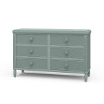 Oasis Rattan 6 Drawer Dresser