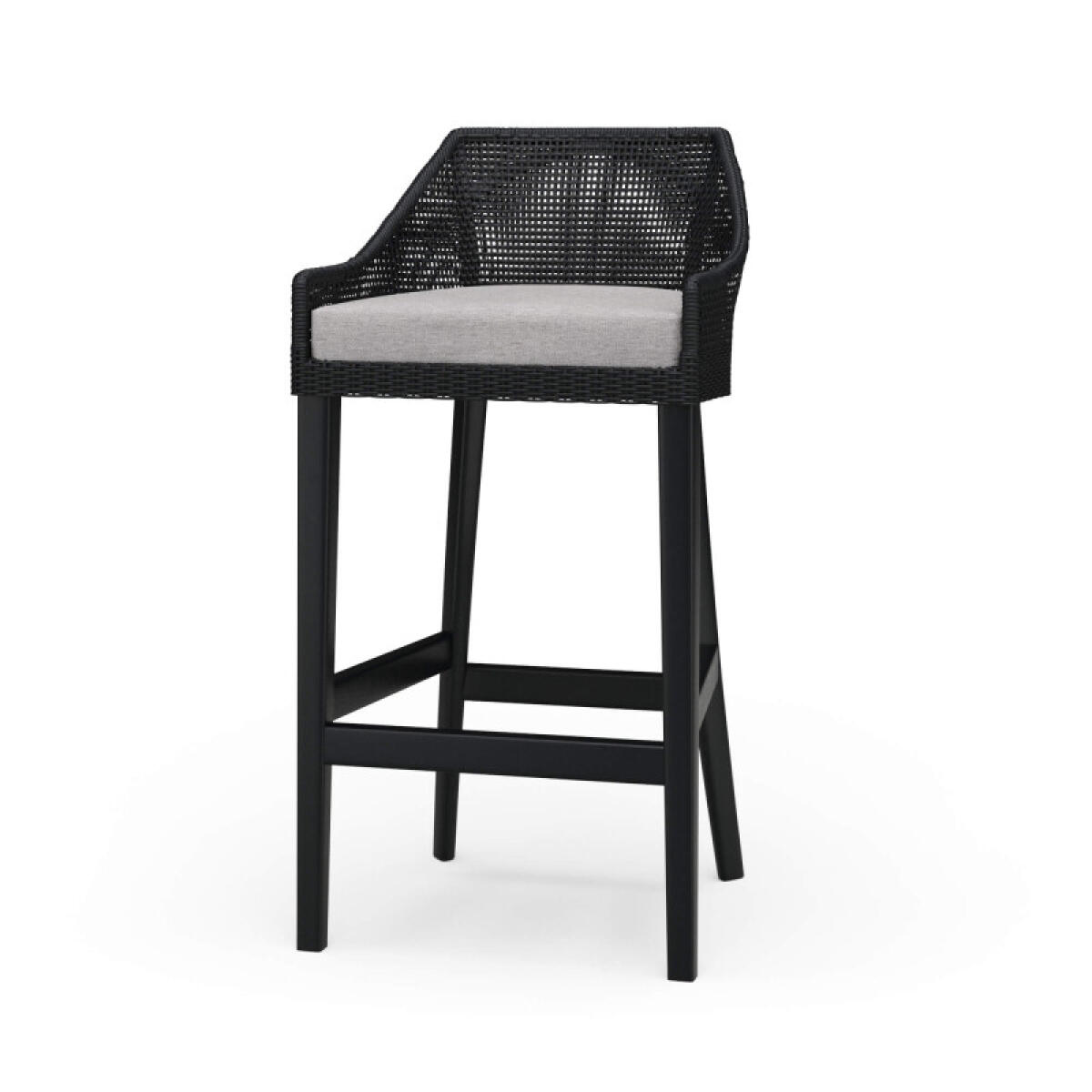 Savanah Rattan Barstool W/ Seat Cushion Barstools Barstools 2 Savanah Rattan Barstool W/ Seat Cushion Barstools Barstools 2