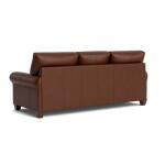 Carolina Leather Roll Arm Sofa Sofas Bassett Furniture 13