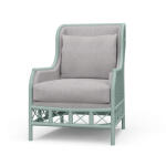 Hampton Rattan Wing Chair