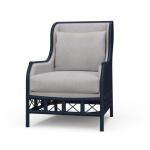Hampton Rattan Wing Chair - Image 2