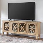 Media Console Entertainment Stands Amber 12