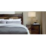 Heritage Live Edge Leather Upholstered Bed - Image 5