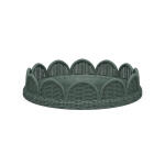 Scalloped Round Rattan Tray Accessories Accessories 8