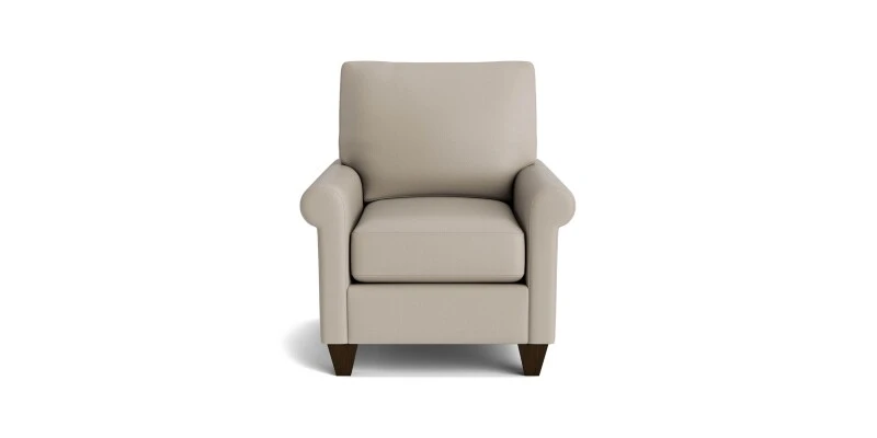 cc1dc0f50e61269c323673582bd1cdcd True Custom™ True CustomĀ® Leather Roll Arm Accent Chair - Image 1