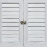 Shutter Vanity W/ Sink & Marble Top - Image 8