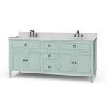 Cholet Double Vanity W/ Sink & Marble Top