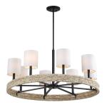 Faiyam, 8 Lt Chandelier - Image 11