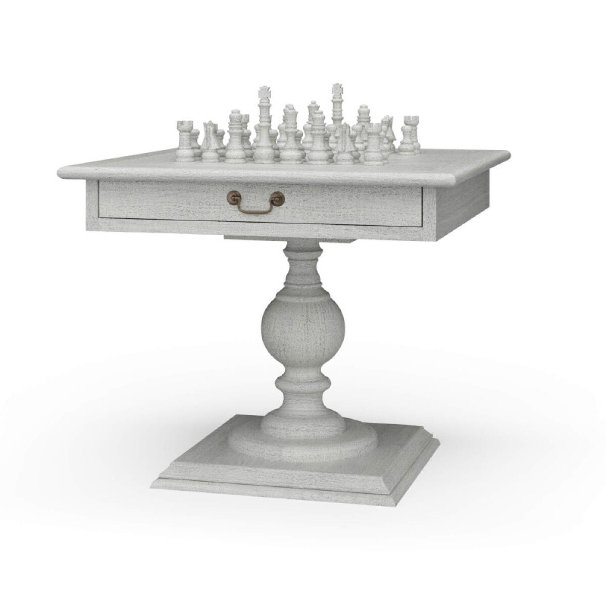cca62e2e0fdfe2fc305c488a3fcbcbb2 Gloucester Chess Table W/ Drawer - Image 1