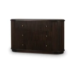 Kraton 3 Drawer Oval Dresser - Image 4
