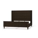 Lexington Bed W/ Rattan