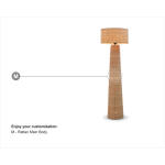 Uluwatu Rattan Floor Lamp - Image 3