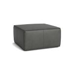 Rhonda Square Leather Ottoman