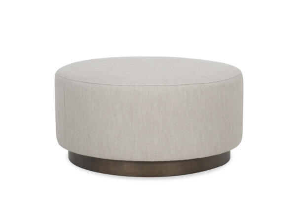 153 C Halo Ottoman Ottomans & Poufs Cream