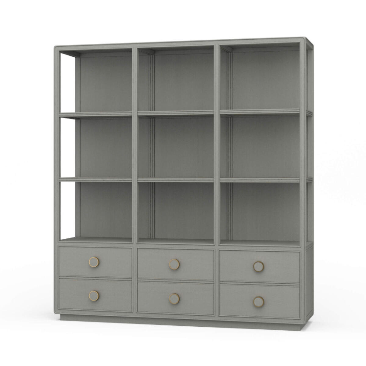 cd06cb998bee02cb1f8f1bf96319f820 Cohan Open Cabinet W/ 6 Drawers - Image 1