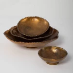 Lucky Coins Indoor-outdoor Metal Wall Decor, Brass, S/4 - Image 7