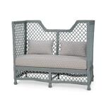 Rabana High Back Rattan Loveseat