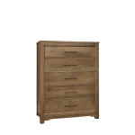 Crafted Cherry Bedroom by Ben & Erin Napier CHEST – 5 DRWR Chests Brown 13