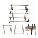 Carter Etagere Bookcases Black 19