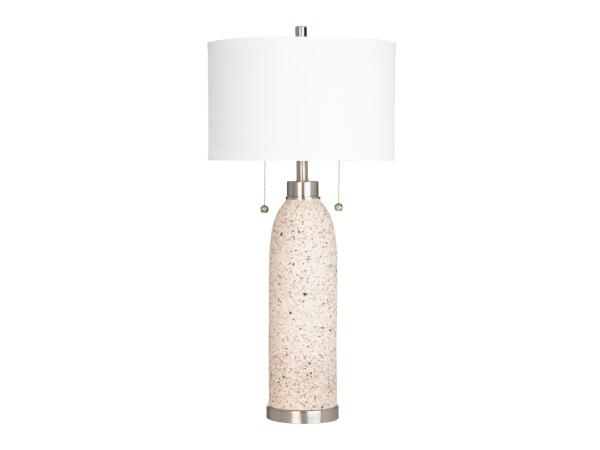 Tristan Twin Pull Chain Table Lamp Lighting Beige