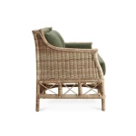 Rabana Rattan Loveseat - Image 9