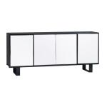 Hudson 4 Door Sideboard Dining Storage Blue 26