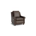Magnificent Motion Leather Panel Arm Power Wall Recliner Recliners Bassett Furniture 11
