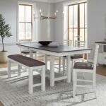 Brook Bay 6 Piece Gathering Trestle Table Dining Tables Dining Tables 4