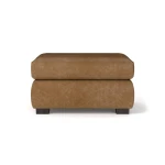 Jamestown Leather Ottoman