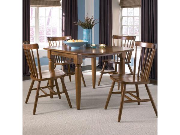 Creations 5 Piece Drop Leaf Set Dining Sets Brown