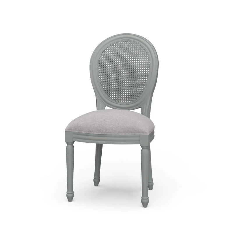 cdfd7f0419024de5b08590230f474ddb Tulip Rattan Back Dining Chair W/o Fluted Leg - Image 1
