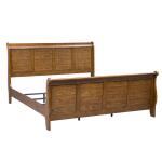 Grandpas Cabin King Sleigh Headboard & Footboard (RTA) - Image 3