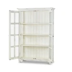 Aries Glass Door Bookcase Bookcases Blue 17